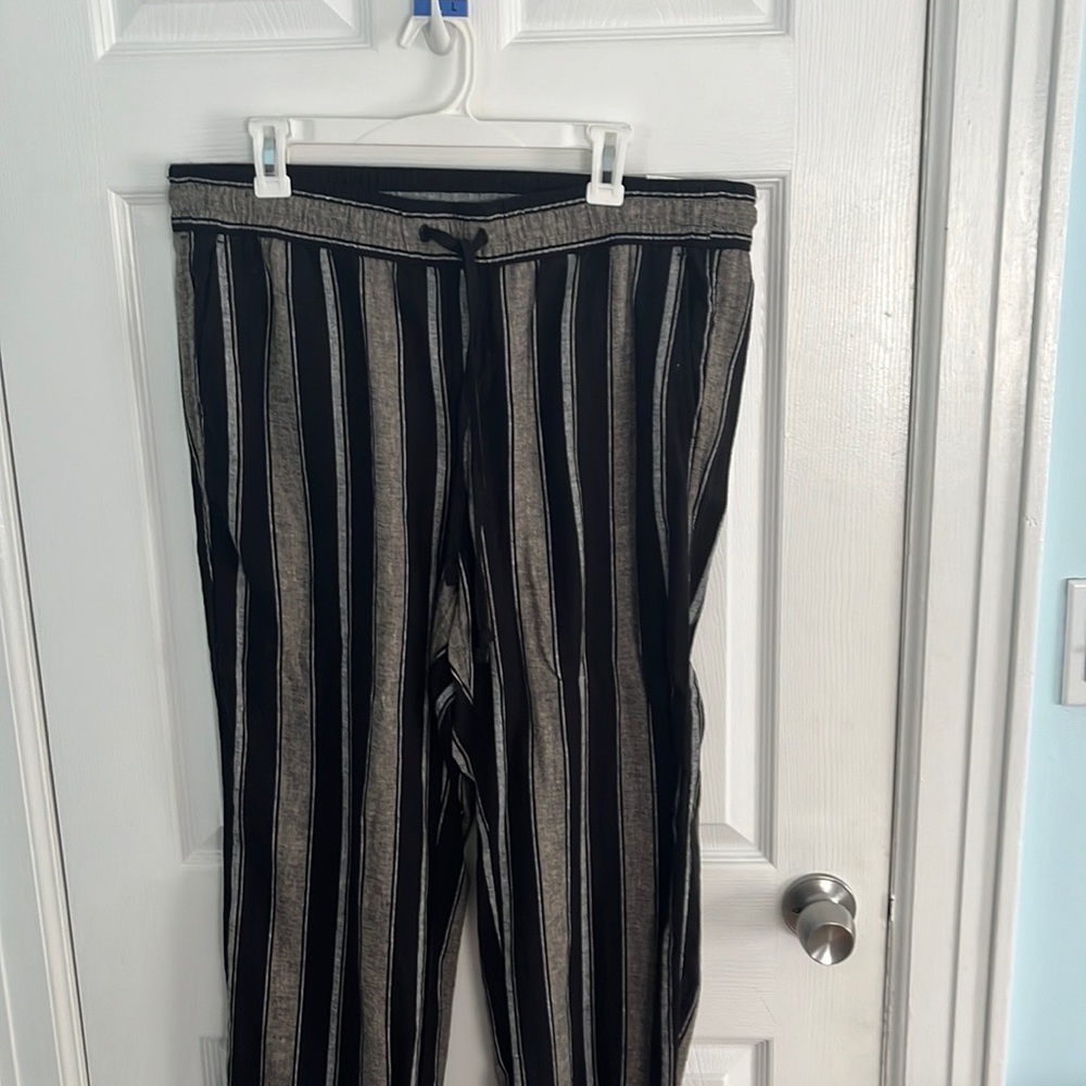 NWY Ann Taylor Linen Pants Large